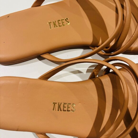Tkees Sloane Sandal Tan Size 7 - Picture 2 of 2